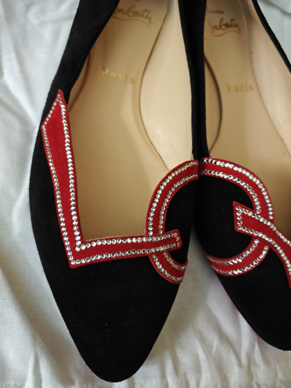 Christian Louboutin Love Strassy Flat - Picture 6 of 6